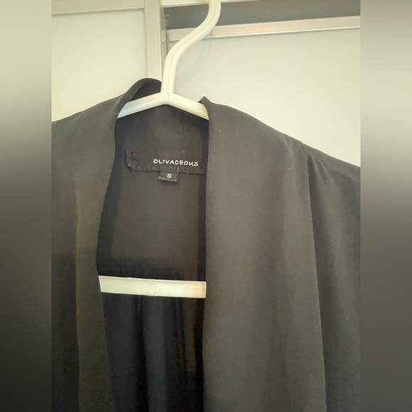 Black sheer mini dress - Picture 2 of 3